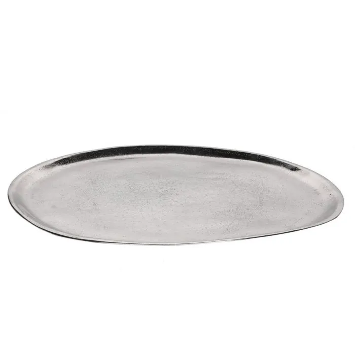 Kynttilänalunen Luoto 16,5 × 14 cm hopea – Fanni K Home Stories