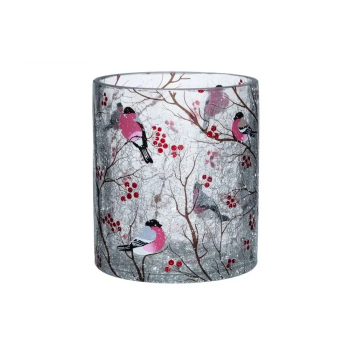 Lasilyhty Punatulkku 13 cm – 4 Living Collection