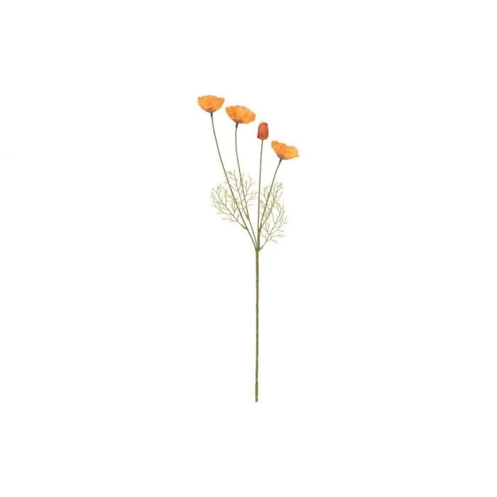 Unikko oranssi mini oksa 60 cm – 4 Living Collection