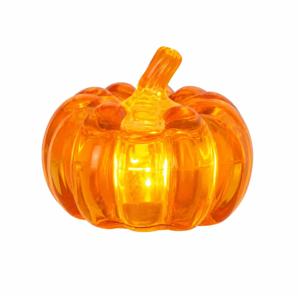 Kurpitsa LED-valoilla 8 cm – Finnlumor