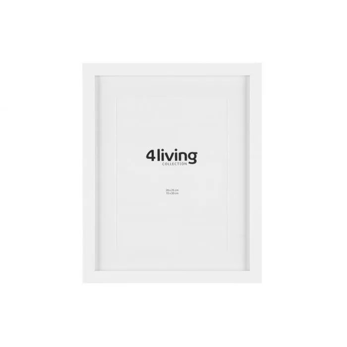 Valokuvakehys Nice valkoinen 20 × 25 cm kuvalle