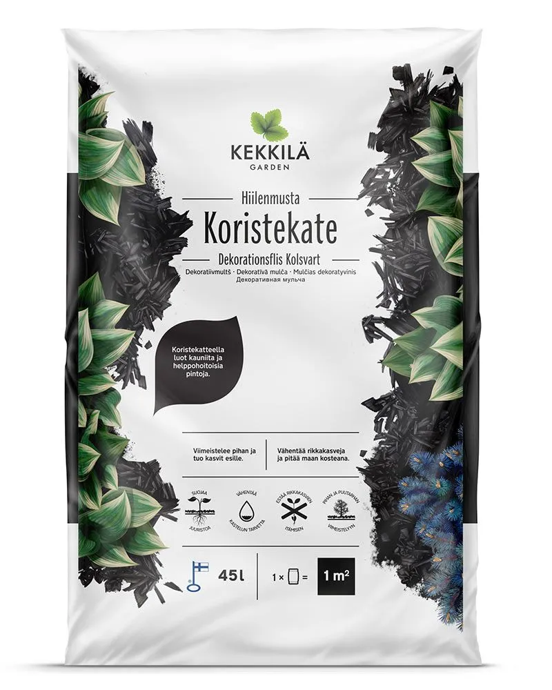 Kekkilä Koristekate musta 45 L