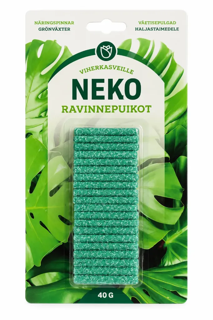 Neko Ravinnepuikot Viherkasveille 20 kpl