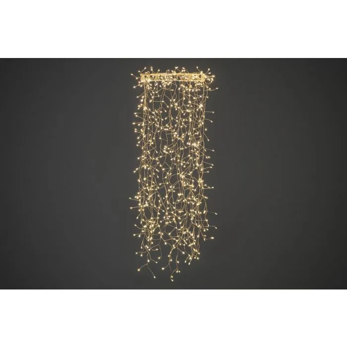 Finnlumor LED-valokoriste Kehrä – 600 LED, 30 × 100 cm, lämminvalkoinen
