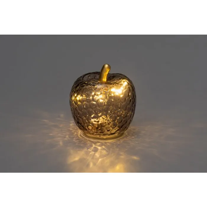 Lasiomena Luumu LED-valoilla 8 cm – Finnlumor