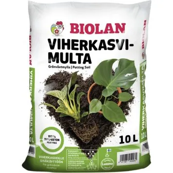 Biolan Viherkasvimulta 10 L