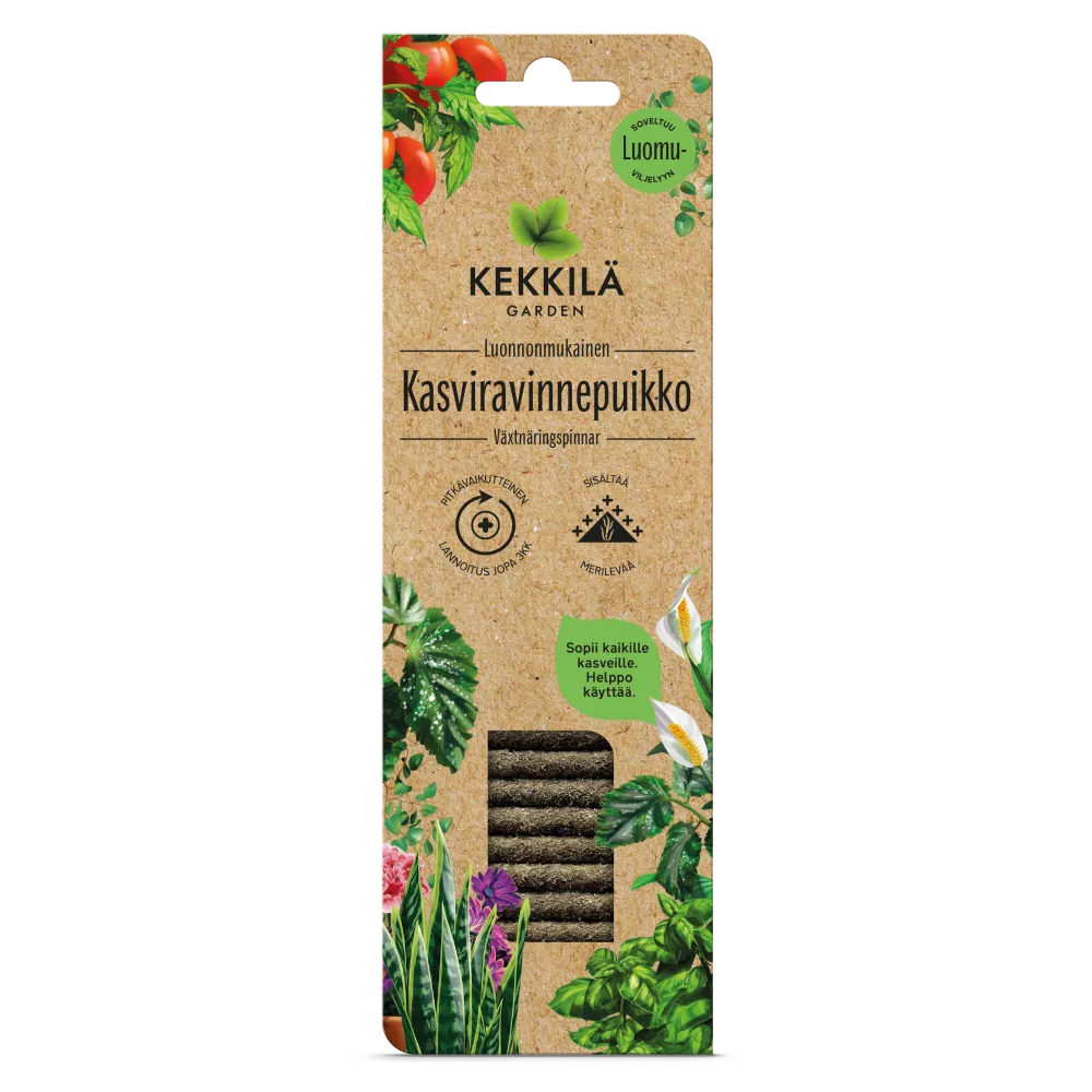 Kekkilä Kasviravinnepuikko luonnonmukainen