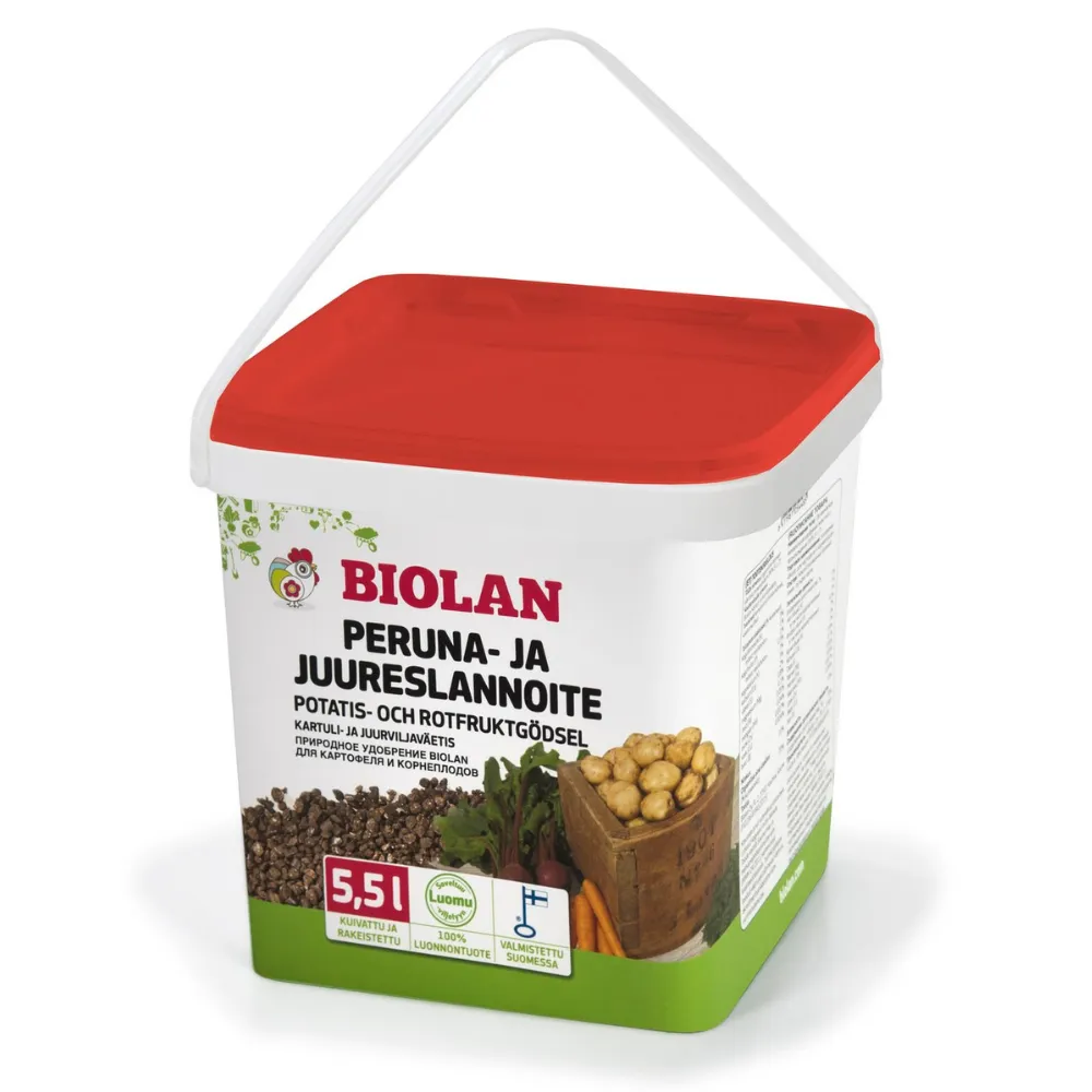 Biolan Peruna- ja juureslannoite 5,5L