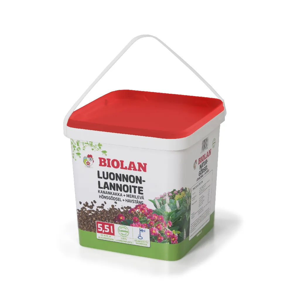 Biolan luonnonlannoite pakki 5,5L 