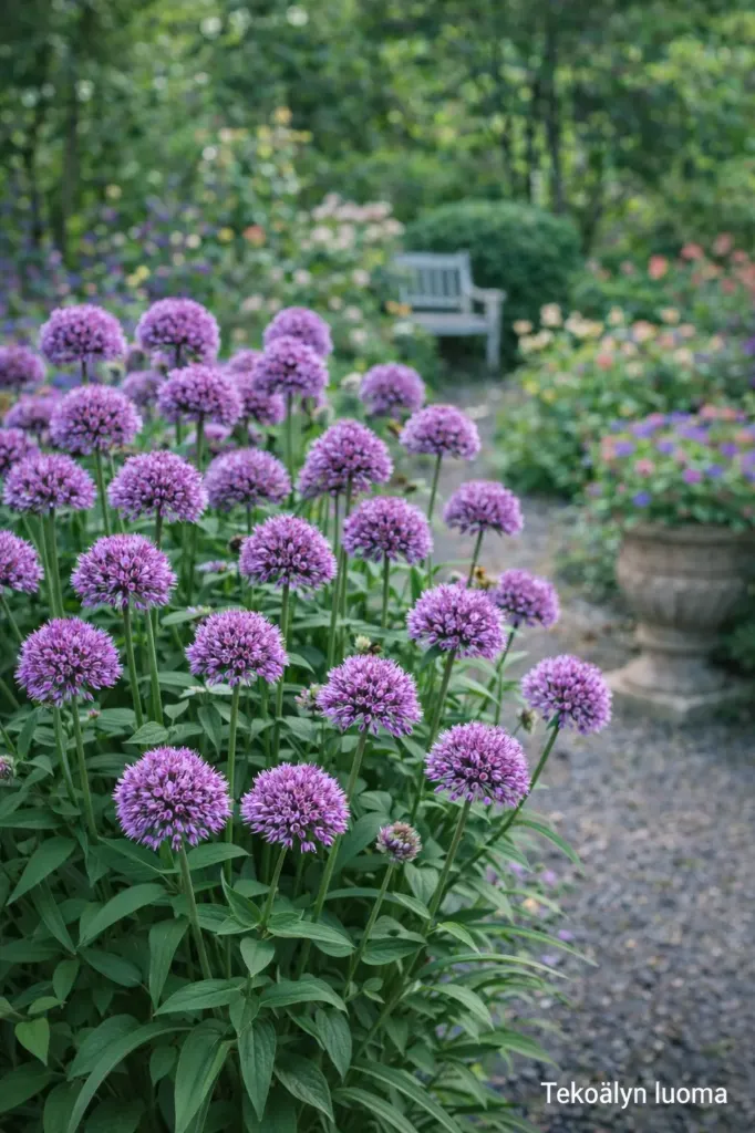 VAARINLAUKKA – Allium senescens 'Millenium'