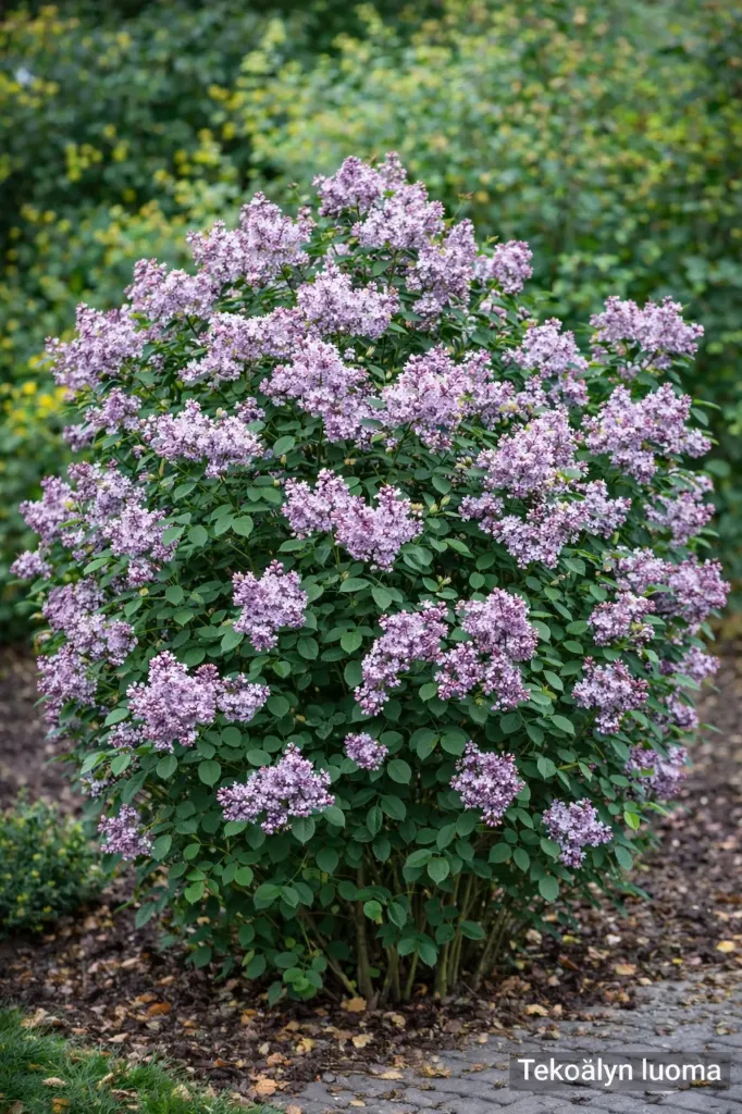 Samettisyreeni – Syringa patula 'Miss Kim'