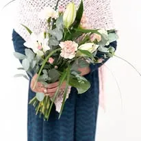 Floristin vapaa valintainen korkeakimppu