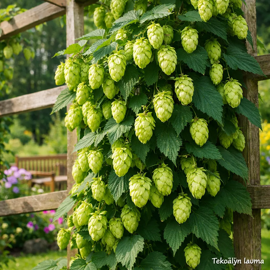 Humala ‘Kroppa’ – Humulus lupulus 'Kroppa' | Viherkukka