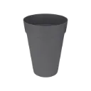 Loft Urban pyöreä korkea ruukku 35 cm Antrasiitti