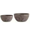 Ruukku Iraklion laakea 28 × 28 × 13,5 cm ruskea, 4 Living Collection