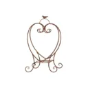 Ruukkuteline Sydän 59 cm ruoste
