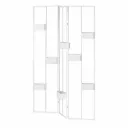 4 Living Collection Sermi ruukuilla 160 cm valkoinen