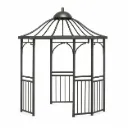 Paviljonki metallinen 223x223x295cm (Kuva suuntaa antava.)