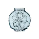 Flora-maljakko 20 cm sininen – Käsintehty lasimaljakko kukkateemalla | 4 Living Collection