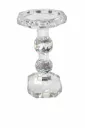 Kynttilänjalka kristallilasista 18 cm