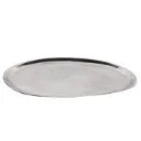 Kynttilänalunen Luoto 29,5 × 27 cm hopea – Fanni K Home Stories
