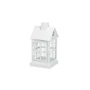 Talolyhty metalli valkoinen 25 cm – 4 Living Collection
