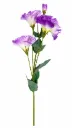 Eustoma lila valkoinen silkkikukka 68 cm