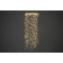 Finnlumor LED-valokoriste Kehrä – 600 LED, 30 × 100 cm, lämminvalkoinen