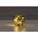 Lasiomena Vihreä LED-valoilla 8 cm – Finnlumor