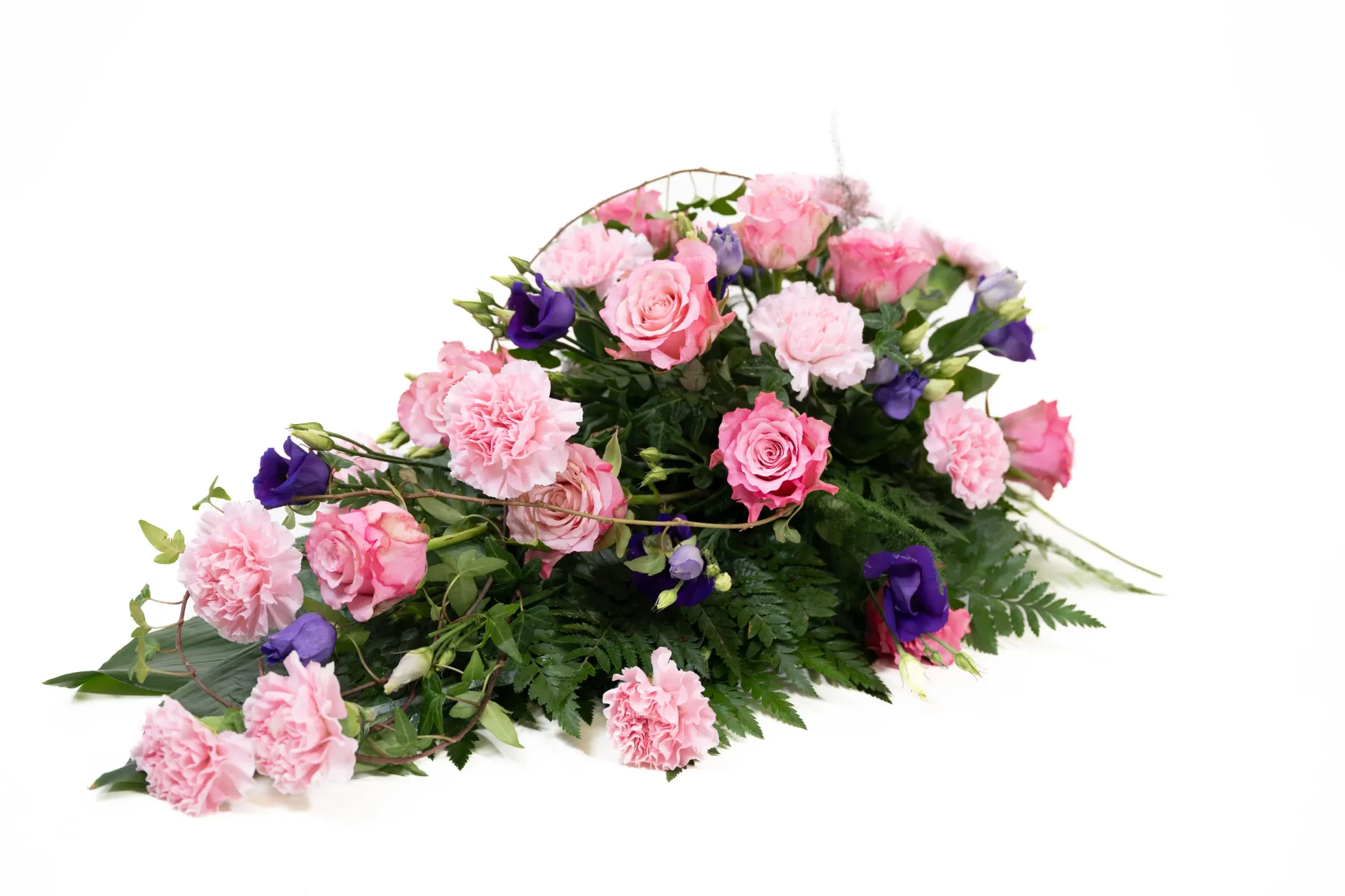 Hautavihko Muisto – roosa-liila