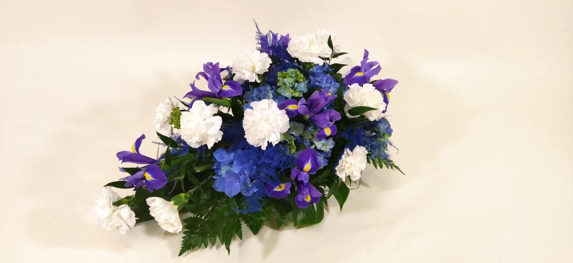 Hautavihko Muisto – sini-violetti
