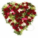 Kukkaseppele Muisto – punainen sydän