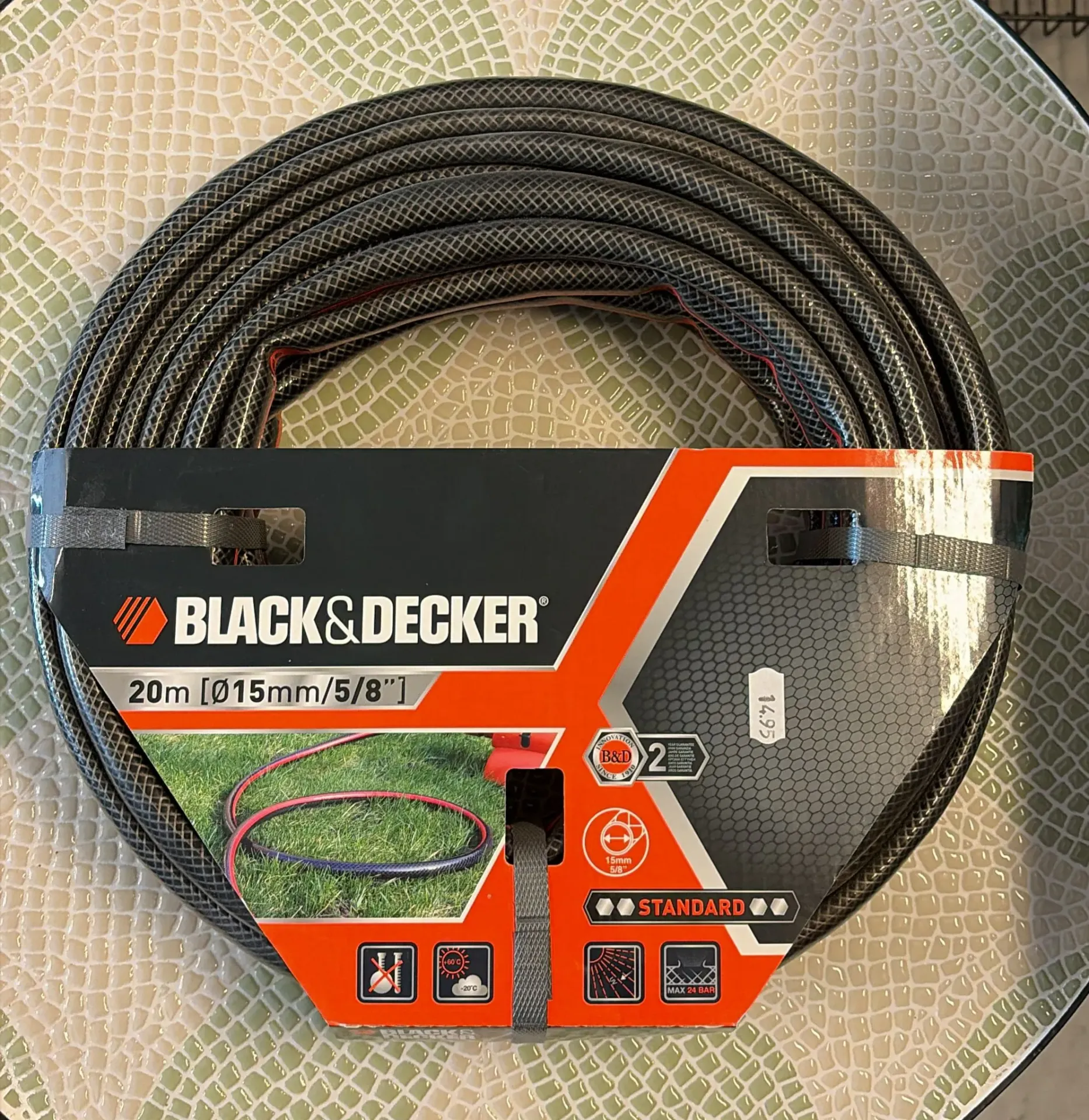 Black+Decker kasteluletku 20 m (Ø 15 mm / 5/8")
